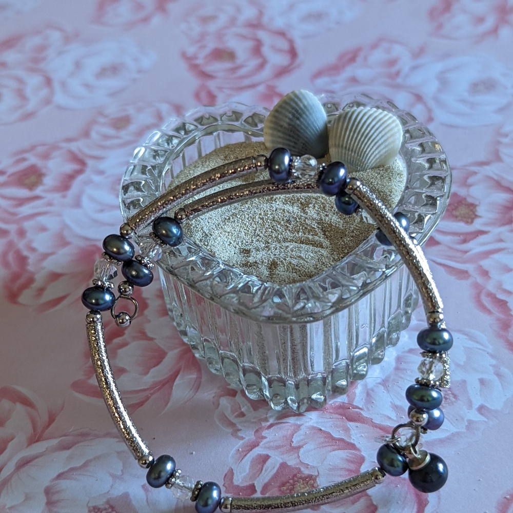 Pearl wrap bracelet